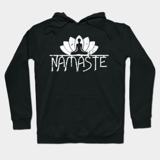 intage Namaste Lotus Girl’s Ruffle Hoodie